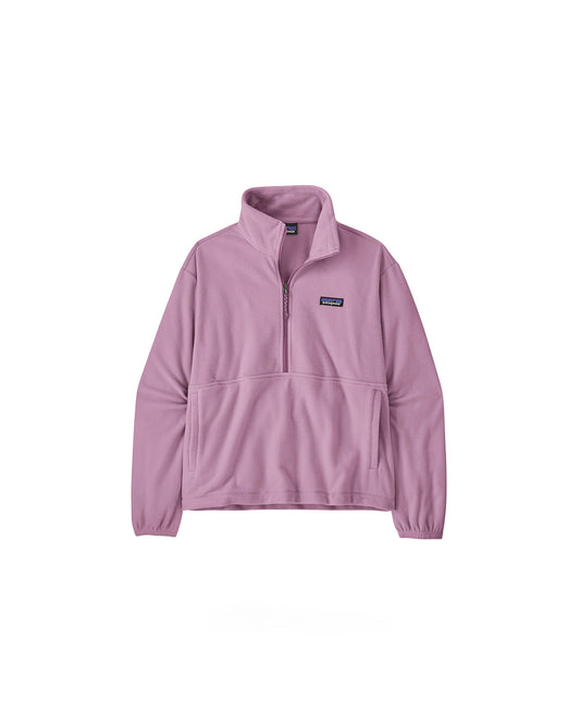 Patagonia Women's Micro D 1/2 Zip Fleece Pullover Light Violet