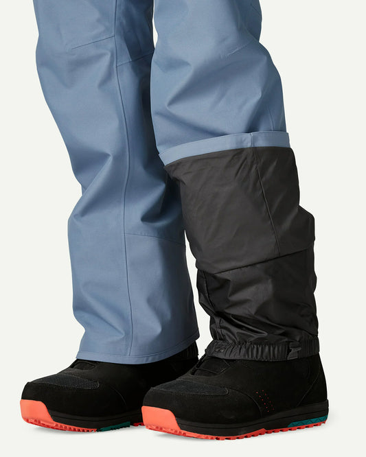 Patagonia Women's Powder Town Snowboard Pants Barnacle Blue