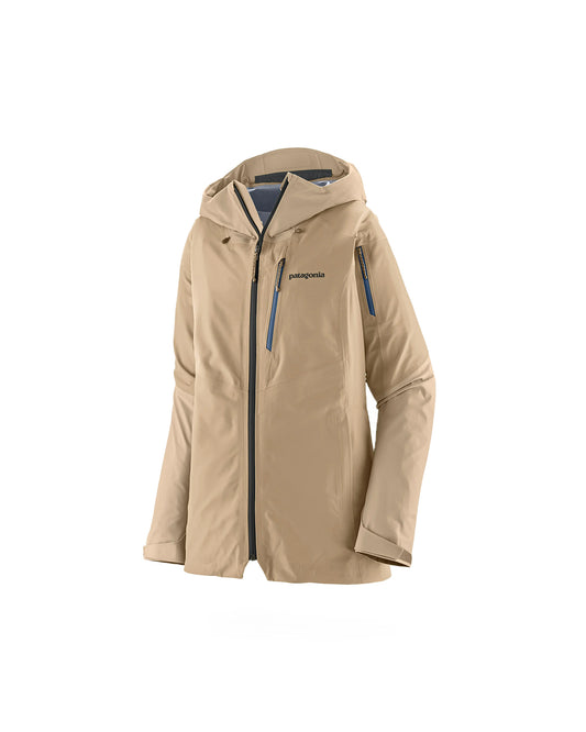Patagonia Womens Snowdrifter Snowboard Jacket Oar Tan
