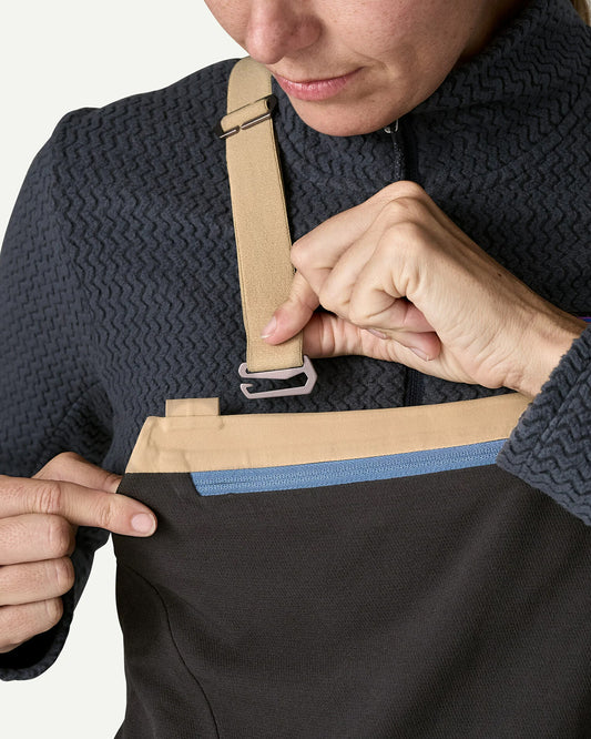 Patagonia Women's Snowdrifter Gore-Tex Snowboard Bibs Oar Tan