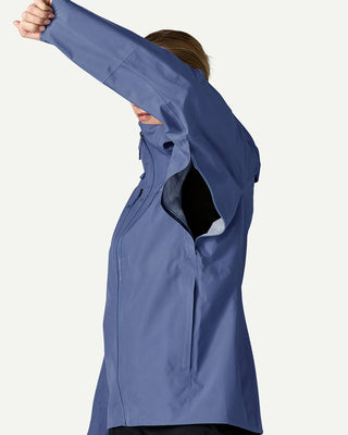 Patagonia Women's Triolet Gore-Tex Alpine Jacket Current Blue