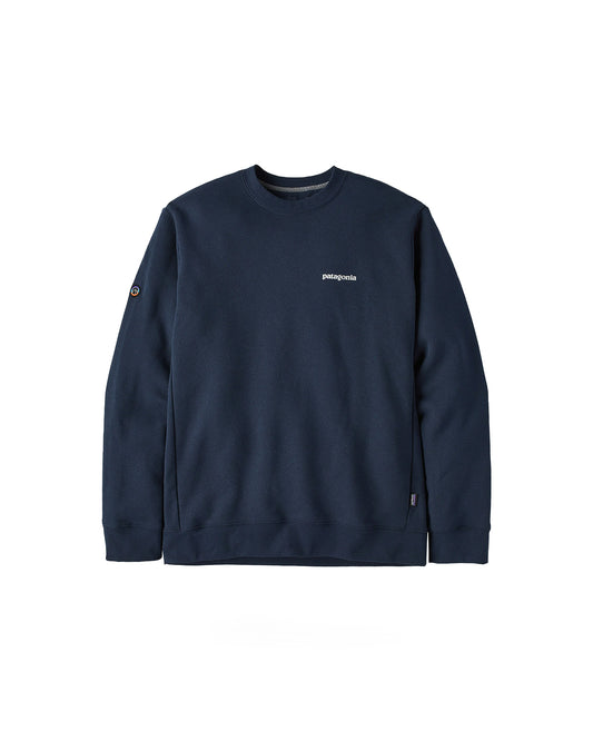 Patagonia Fitz Roy Icon Uprisal Crew Sweatshirt New Navy
