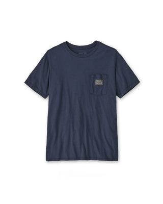 Patagonia Flying Fish Tides T-Shirt Navy