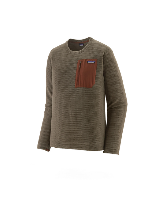 Patagonia M's R1 Air Crew Marlow Brown