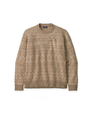 Patagonia M's Recycled Wool Blend Sweater Helmsman: Seabird Grey