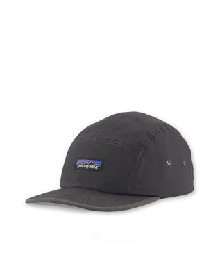 Patagonia P-6 Label Maclure Five-Panel Hat Black