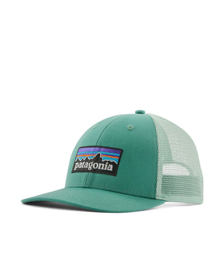 Patagonia P-6 Logo Lopro Trucker Hat Green - Organic Cotton