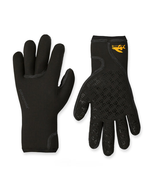 Patagonia R3 Yulex Wetsuit Gloves Black – 3mm Natural Rubber Surf Gloves