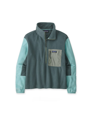 Patagonia W's Microdini 1/2 Zip Pullover Nouveau Green