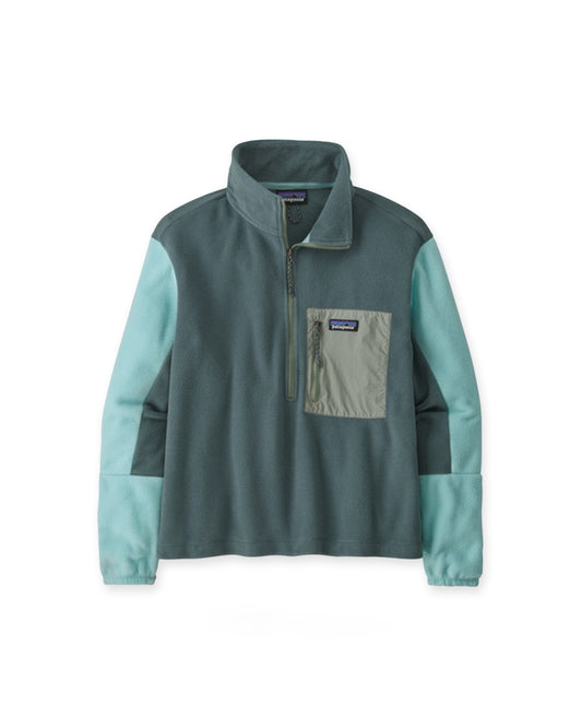Patagonia W's Microdini 1/2 Zip Pullover Nouveau Green