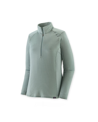 Patagonia W's Cap TW Zip Neck Thermal Blue