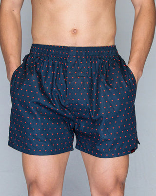 Pockies Boxer Navy Love