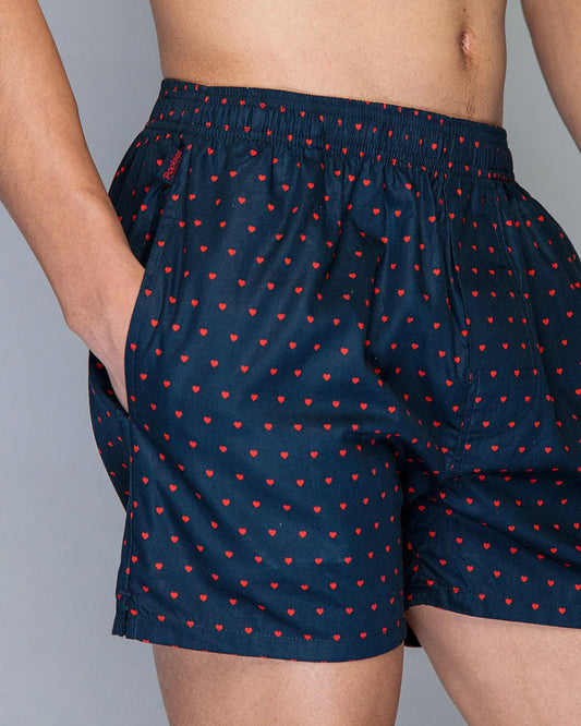 Pockies Boxer Navy Love