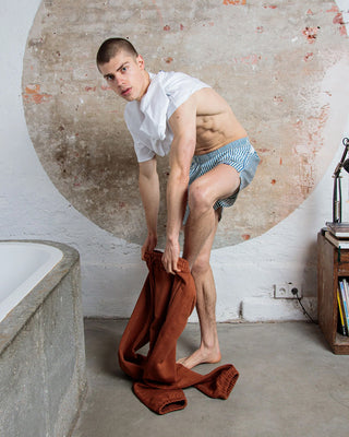 Pockies Boxer Blue Striped