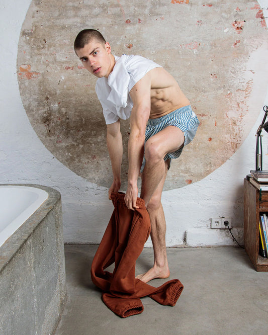 Pockies Boxer Blue Striped