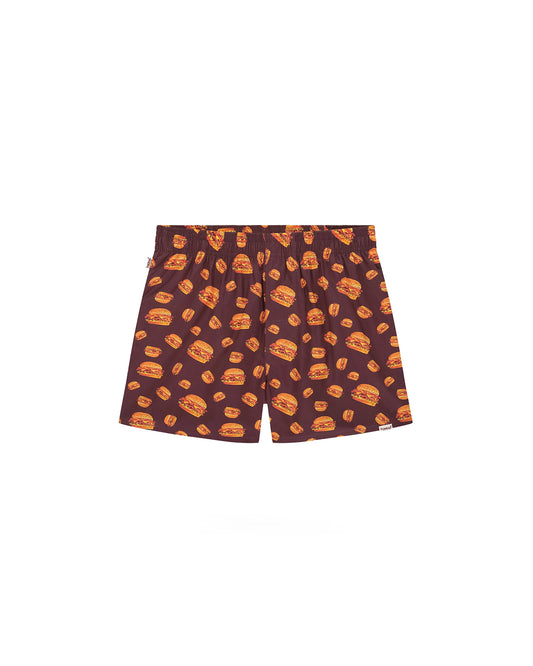 Pockies Burger Boxers Cherry