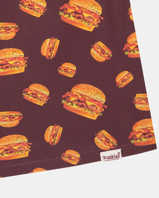 Pockies Burger Boxers Cherry