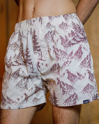 Pockies Cabin Boxers Off White