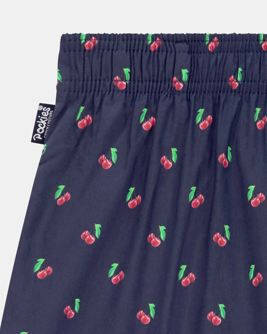 Pockies Cherry Boxers Navy