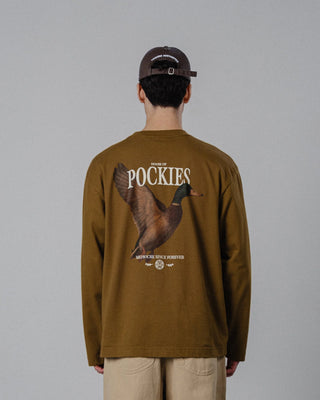 Pockies Duck Longsleeve Khaki Green
