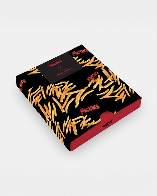 Pockies Fries Boxers Black