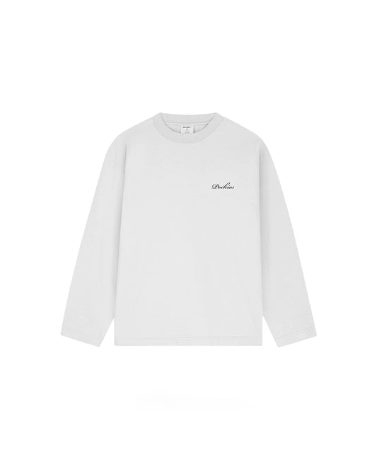 Pockies Lavender Longsleeve White