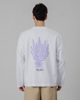 Pockies Lavender Longsleeve White