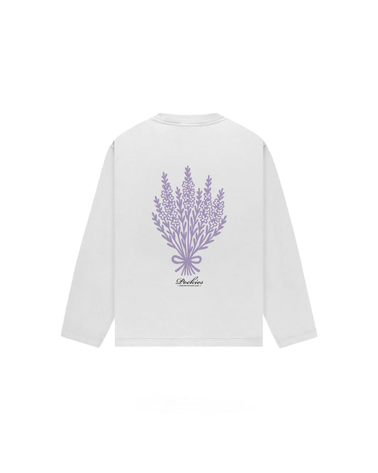 Pockies Lavender Longsleeve White