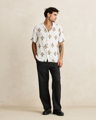 Rhythm Bouquet S/S Shirt Natural
