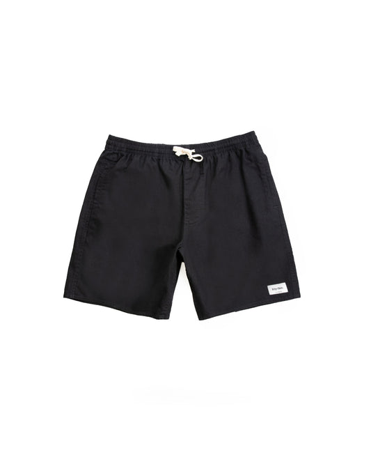 Rhythm Classic Linen Jam Short Vintage Black