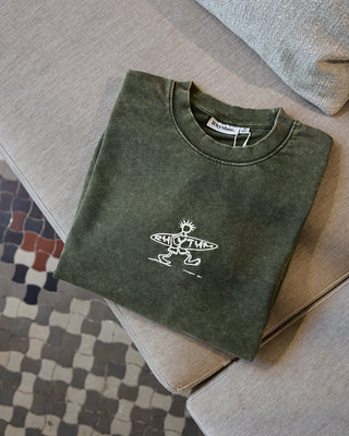 Rhythm Drifter Salt Wash Crew Olive