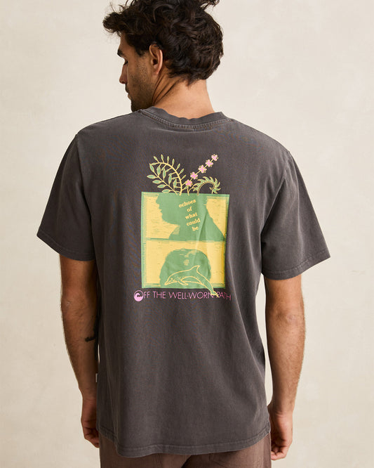 Rhythm Echoes Vintage SS T-Shirt Vintage Black