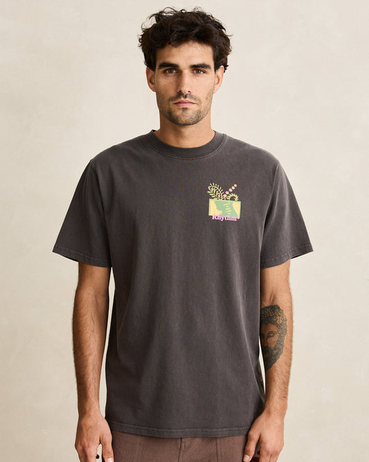 Rhythm Echoes Vintage SS T-Shirt Vintage Black
