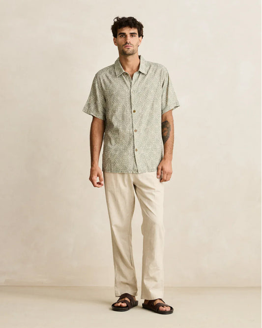 Rhythm Java S/S Shirt Olive