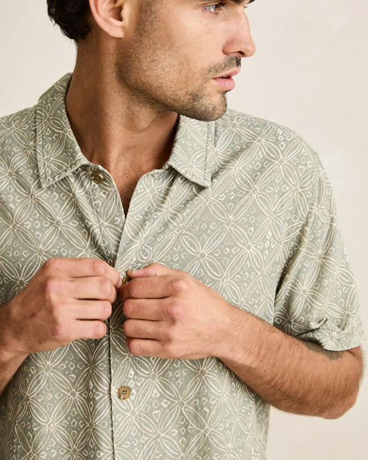 Rhythm Java S/S Shirt Olive