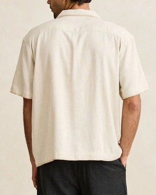 Rhythm Relaxed Whip Stitch S/S Shirt Natural