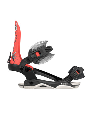 Rome Brass AW 2027 Team Snowboard Bindings