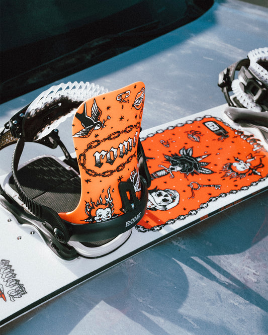 Rome Brass AW 2027 Team Snowboard Bindings