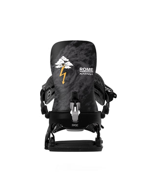 Rome Men's Katana AW FASE® Pro Black 2027 Snowboard Bindings