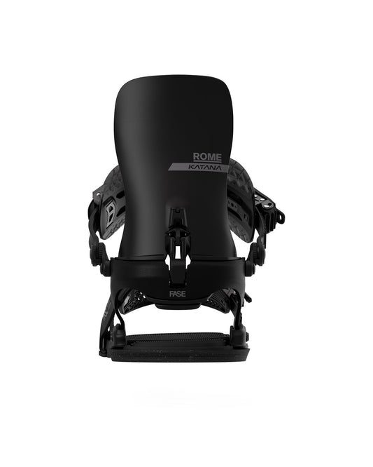 Rome Men's Katana AW FASE® Black 2027 Snowboard Bindings