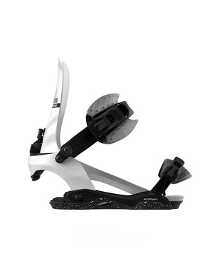 Rome Men's Katana AW FASE® White 2027 Snowboard Bindings