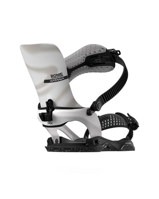Rome Men's Katana AW FASE® White 2027 Snowboard Bindings
