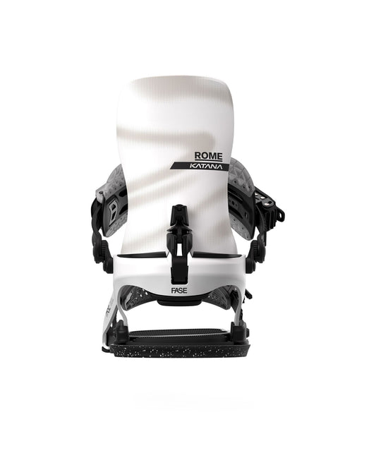 Rome Men's Katana AW FASE® White 2027 Snowboard Bindings