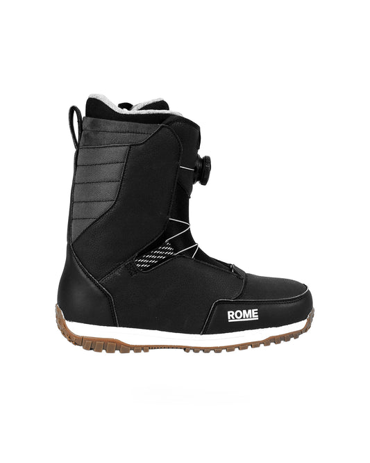 Rome Stomp BOA 2027 Black Snowboard Boots