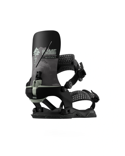 Rome Katana AW Fase® X Stale Black – All-Mountain Freeride Binding Rome Katana AW Fase® X Stale Black – All-Mountain Freeride Binding