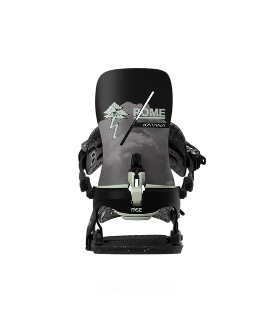 Rome Katana AW Fase® X Stale Black – All-Mountain Freeride Binding Rome Katana AW Fase® X Stale Black – All-Mountain Freeride Binding