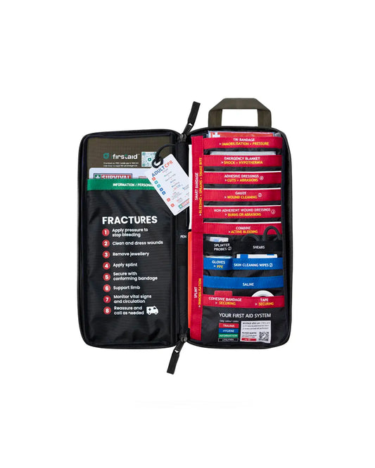 SURVIVAL Slimline First Aid Kit Brown