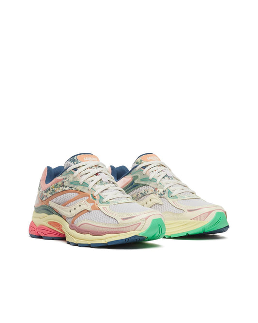 Saucony Progrid Omni 9 Kissaten Floral Beige / Blue