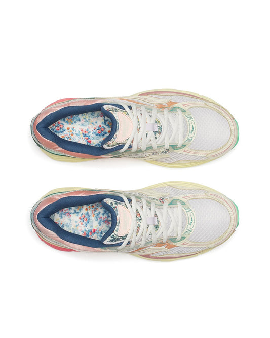 Saucony Progrid Omni 9 Kissaten Floral Beige / Blue