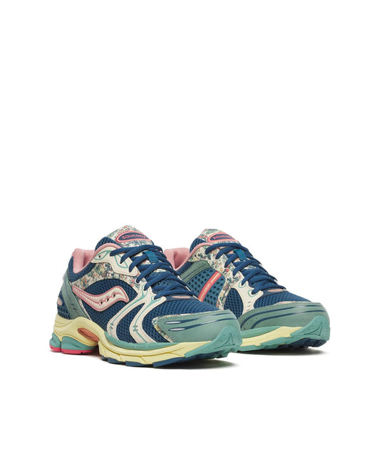 Saucony Progrid Triumph 4 Kissaten Floral Blue / Beige